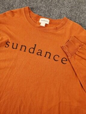 Vintage 90s Sundance Film Festival T Shirt XL Long Sleeve Spellout Logo Crewneck